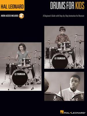 Hal Leonard Drums for Kids a Beginner's Guide with Step-By-Step Instruction for Drumset - Book/Online Audio