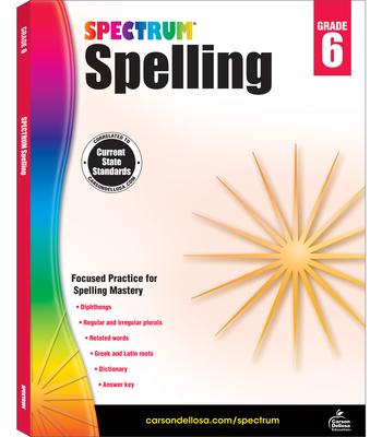 Spectrum Spelling, Grade 6: Volume 33