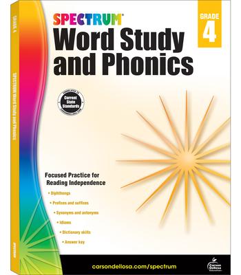 Spectrum Word Study and Phonics, Grade 4: Volume 83