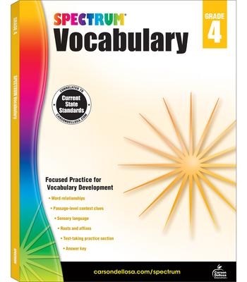 Spectrum Vocabulary, Grade 4: Volume 87