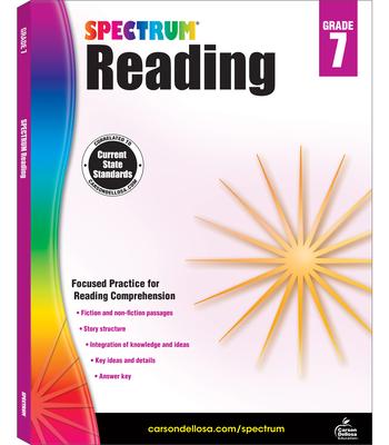 Spectrum Reading Workbook, Grade 7: Volume 105