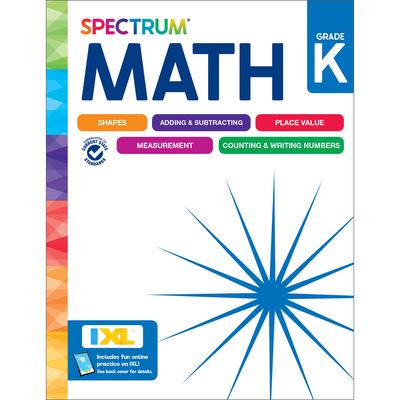 Spectrum Math Workbook, Grade K Subscription