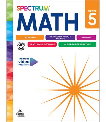 Spectrum Math Workbook, Grade 5