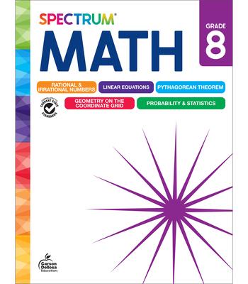 Spectrum Math Workbook, Grade 8