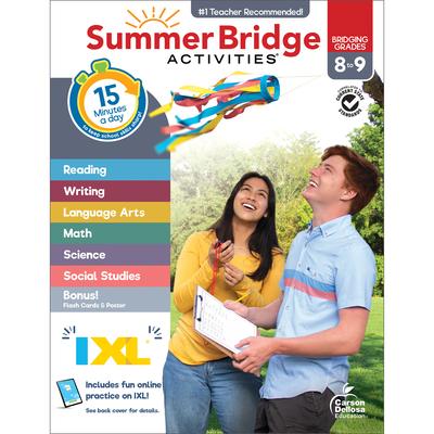 Summer Bridge Activities, Grades 8 - 9 Subscription