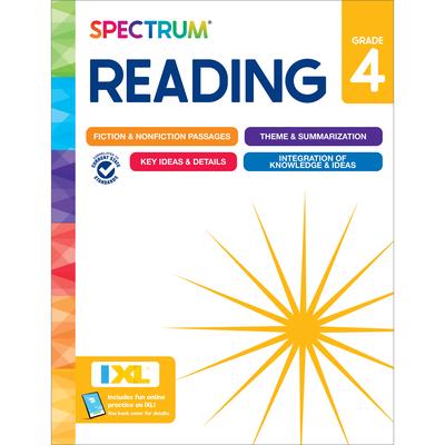 Spectrum Reading Workbook, Grade 4 Subscription