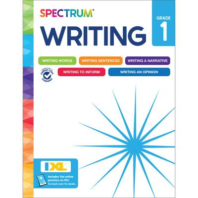 Spectrum Writing Workbook, Grade 1 Subscription