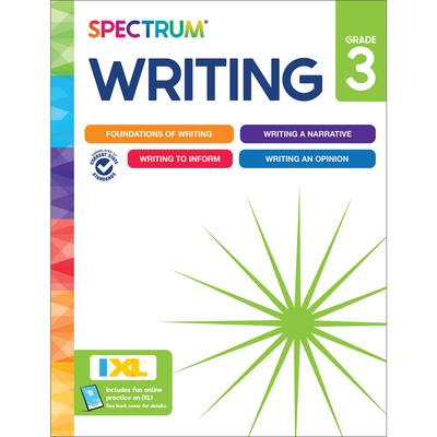 Spectrum Writing Workbook, Grade 3 Subscription