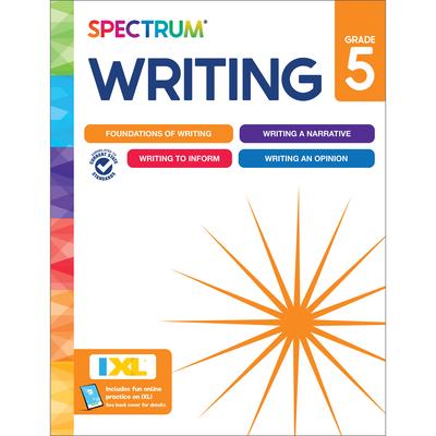 Spectrum Writing Workbook, Grade 5 Subscription