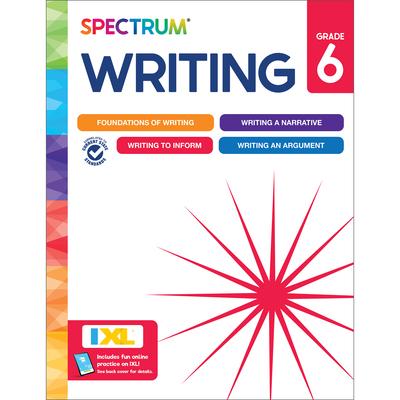Spectrum Writing Workbook, Grade 6 Subscription