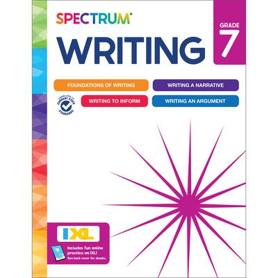 Spectrum Writing Workbook, Grade 7 Subscription