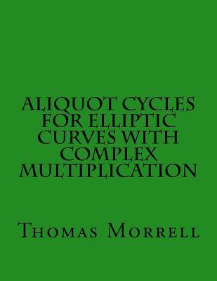 Aliquot Cycles for Elliptic Curves with Complex Multiplication