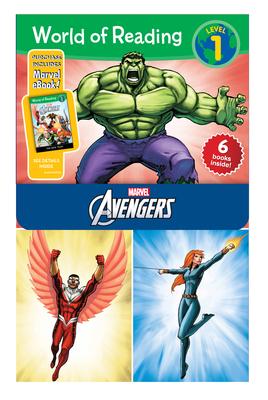 World of Reading Avengers Boxed Set: Level 1 [With E Books]