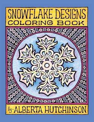 Snowflake Designs Coloring Book: 24 Designs in Elaborate Frames