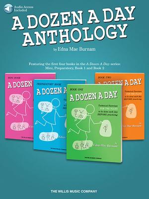 A Dozen a Day Anthology Book/Online Audio