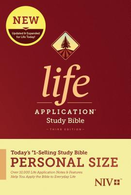 NIV Life Application Study Bible, Third Edition, Personal Size (Hardcover)