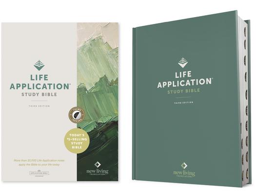 NLT Life Application Study Bible, Third Edition (Red Letter, Hardcover, Indexed) Subscription