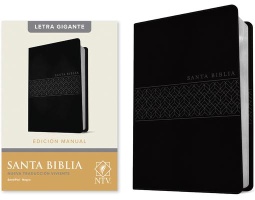 Santa Biblia Ntv, Edicin Manual, Letra Gigante (Sentipiel, Negro, Letra Roja)