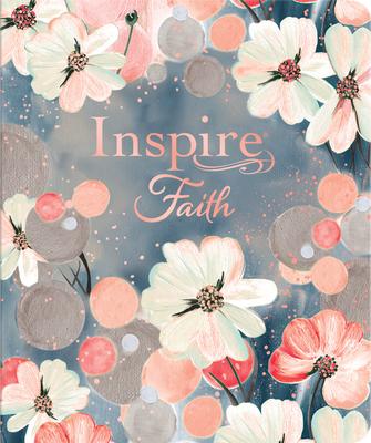 Inspire Faith Bible Nlt, Filament Enabled (Leatherlike, Watercolor Garden): The Bible for Coloring & Creative Journaling