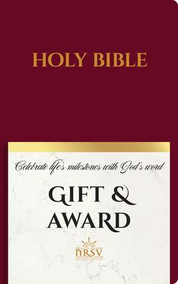 NRSV Updated Edition Gift & Award Bible (Imitation Leather, Burgundy)