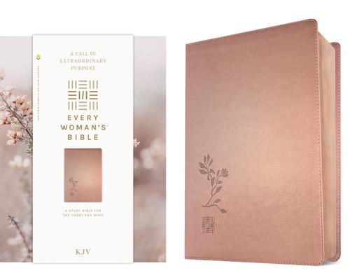 KJV Every Woman's Bible, Filament Enabled (Leatherlike, Rose Gold, Red Letter) Subscription