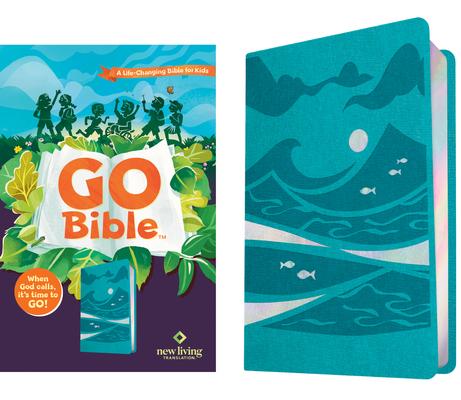 NLT Go Bible for Kids (Leatherlike, Teal Ocean): A Life-Changing Bible for Kids