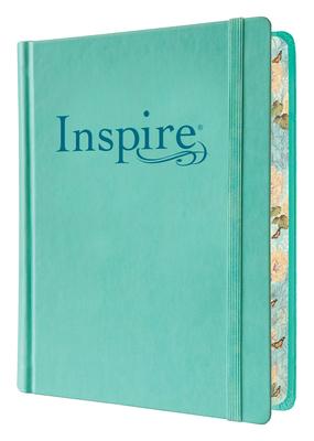 Inspire Bible Nlt, Filament Enabled (Hardcover Leatherlike, Aquamarine)