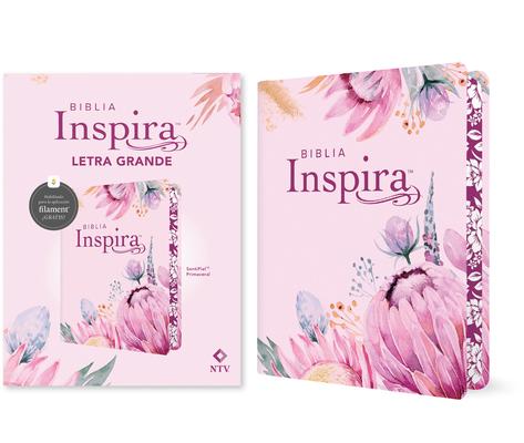 Biblia Inspira Ntv, Letra Grande Con Filament (Sentipiel, Primaveral) Subscription