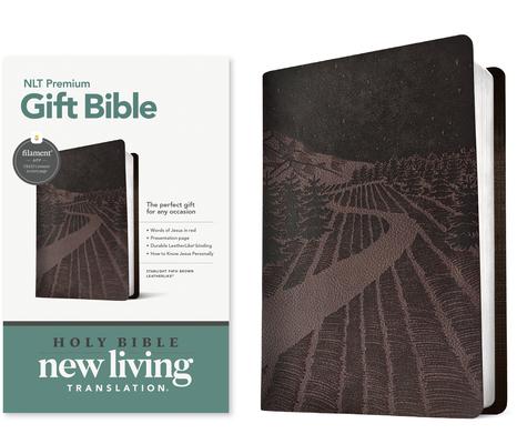 Premium Gift Bible Nlt, Filament Enabled (Leatherlike, Starlight Path Brown, Red Letter) Subscription