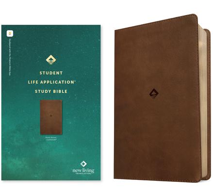 NLT Student Life Application Study Bible, Filament Enabled (Leatherlike, Rustic Brown, Red Letter) Subscription