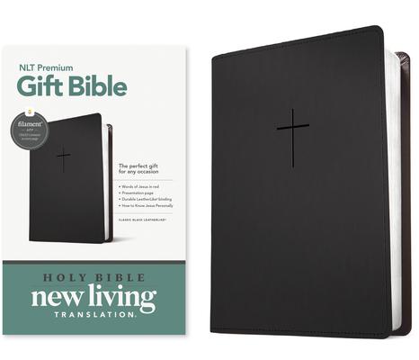 Premium Gift Bible Nlt, Filament Enabled (Leatherlike, Classic Black, Red Letter) Subscription