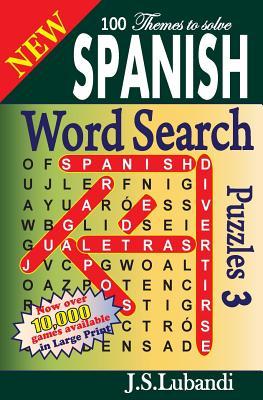 New Spanish Word Search Puzzles 3