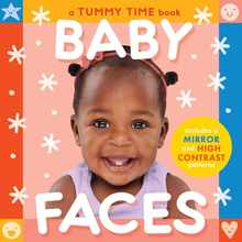 Baby Faces (a Tummy Time, High Contrast, Accordion Board Book with Mirror for Infants)