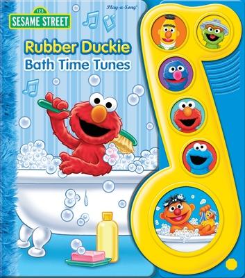 Sesame Street: Rubber Duckie Bath Time Tunes Sound Book [With Battery]