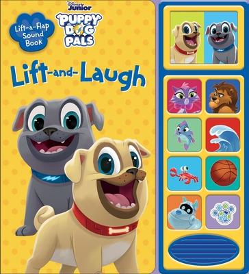 Disney Junior Puppy Dog Pals: Lift-And-Laugh Lift-A-Flap Sound Book [With Battery]