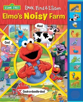 Sesame Street: Elmo's Noisy Farm Look, Find and Listen [With Battery]