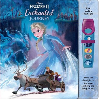 Disney Frozen 2: Enchanted Journey Sound Book [With Flashlight with 5 Buttons That Play Sounds and Battery]