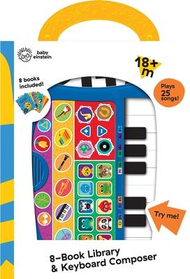 Baby Einstein: 8-Book Library & Keyboard Composer Sound Book Set [With Keyboard and Battery]