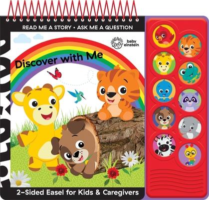 Baby Einstein: Discover with Me 2-Sided Easel for Kids & Caregivers Sound Book [With Battery]