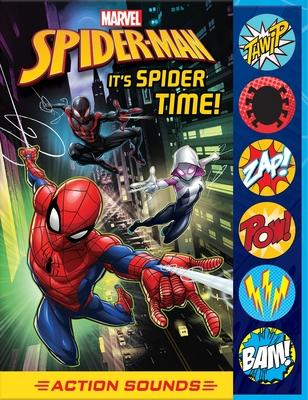 Marvel Spider-Man: It's Spider Time! Action Sounds Sound Book [With Battery]