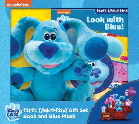 Nickelodeon Blue's Clues & You!: Look with Blue! First Look and Find Gift Set Book and Blue Plush [With Plush]