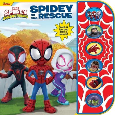 Disney Junior Marvel Spidey and His Amazing Friends: Spidey to the Rescue Sound Book [With Battery]