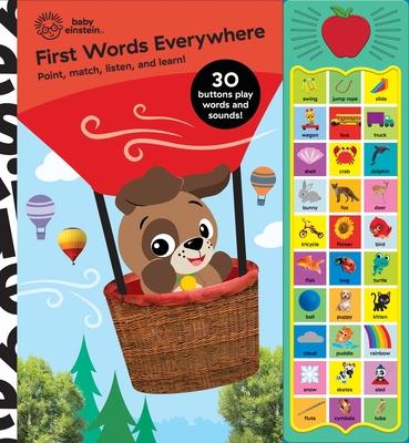 Baby Einstein: First Words Everywhere Sound Book [With Battery]