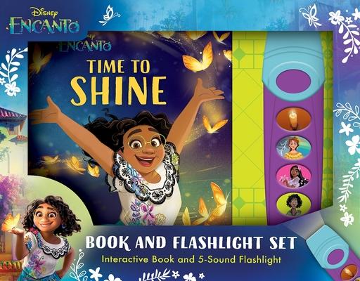 Disney Encanto: Time to Shine Book and 5-Sound Flashlight Set [With Battery]