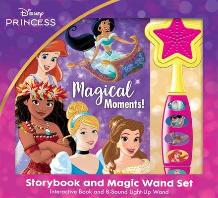 Disney Princess: Magical Moments! Storybook and Magic Wand Sound Book Set [With Battery]