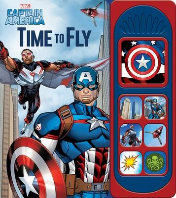 Marvel Captain America: Time to Fly Sound Book [With Battery]