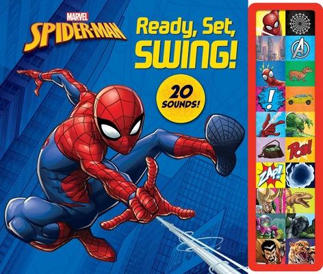 Marvel Spider-Man: Ready, Set, Swing! Sound Book [With Battery]