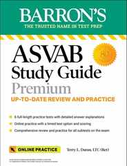 ASVAB Study Guide Premium: 6 Practice Tests + Comprehensive Review + Online Practice Subscription