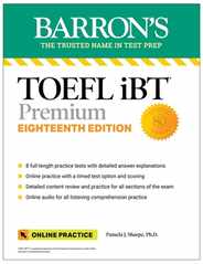 TOEFL IBT Premium with 8 Online Practice Tests + Online Audio, Eighteenth Edition Subscription