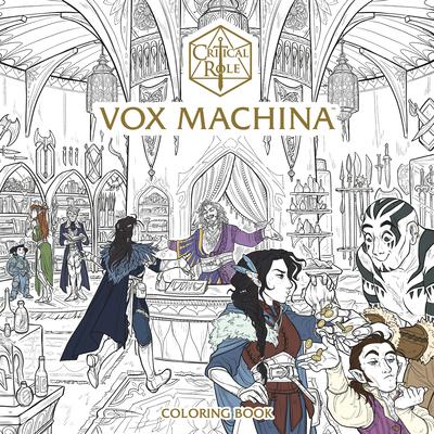 Critical Role: Vox Machina Coloring Book